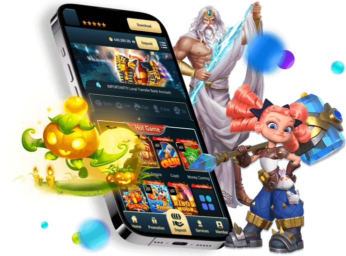Đồ họa sống động trong game bắn cá Cay388